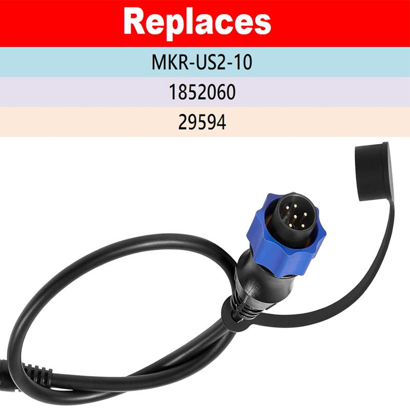 Fish Finder Cable - 1852060 ، 29594 ، MKR-US2-10 كابل