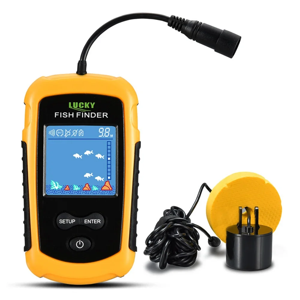 Fish Finder Gps - محظوظ LCD شاشة ملونة المحمولة السلكية