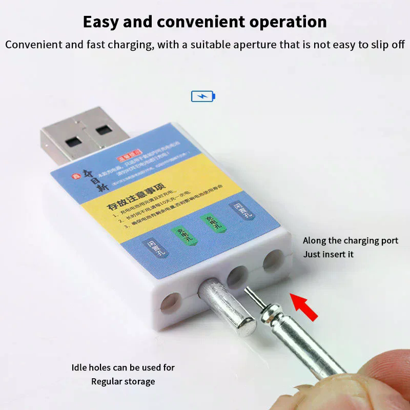 Fish Finder Charger - بطارية قابلة للشحن CR425 مع شاحن